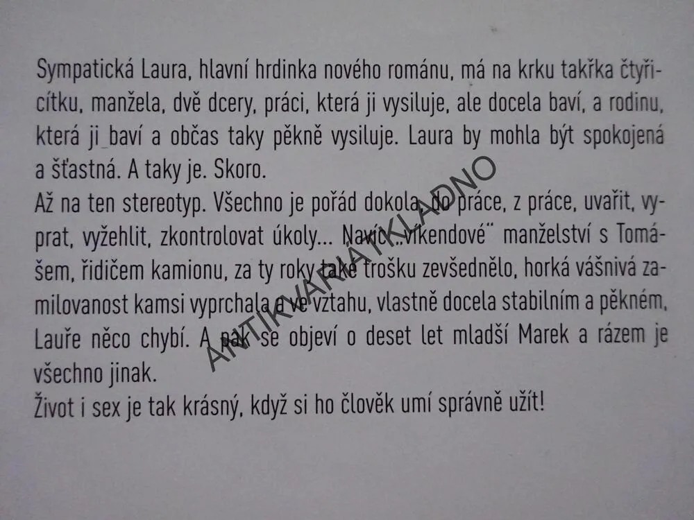 VSTUPENKA DO RÁJE, LENKA LANCZOVÁ, **an