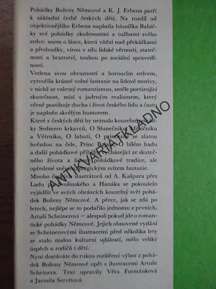 VELKÁ KNIHA POHÁDEK, BOŽENA NĚMCOVÁ, **an