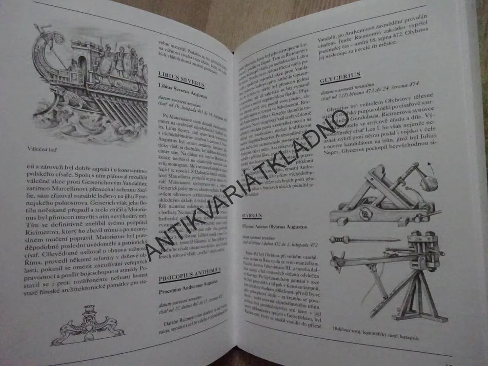 CÍSAŘOVÉ ANTICKÉHO ŘÍMA, JANA KEPARTOVÁ, **an
