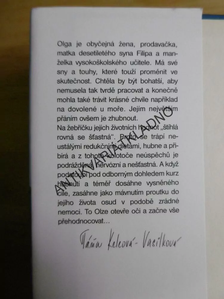 DUHOVÝ MOST, TÁŇA KELEOVÁ-VASILKOVÁ