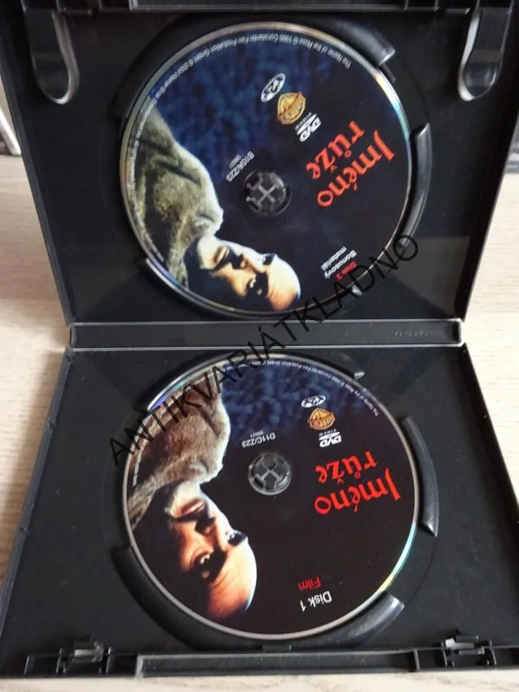 JMÉNO RŮŽE, 2 X DVD FILM