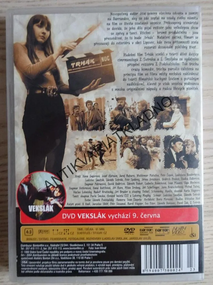 TRHÁK, DVD FILM