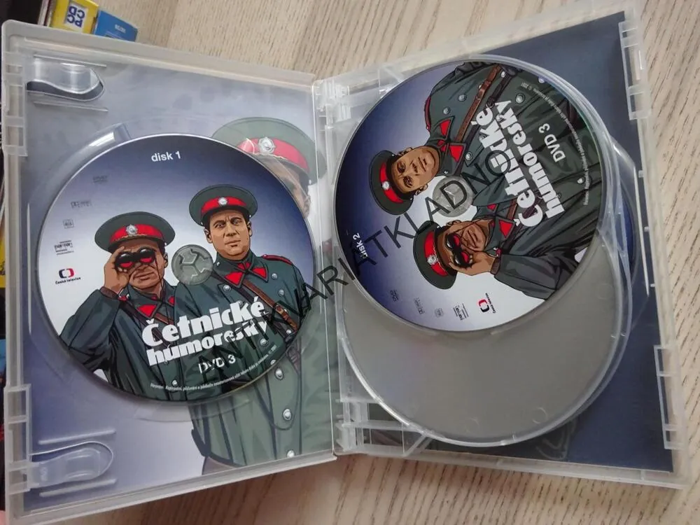 ČETNICKÉ HUMORESKY, 6 X DVD FILM