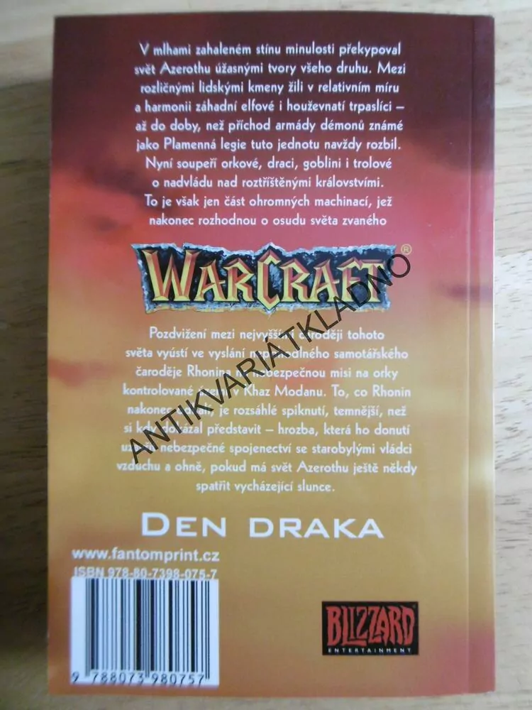 DEN DRAKA, WARCRAFT, RICHARD A.KNAAK