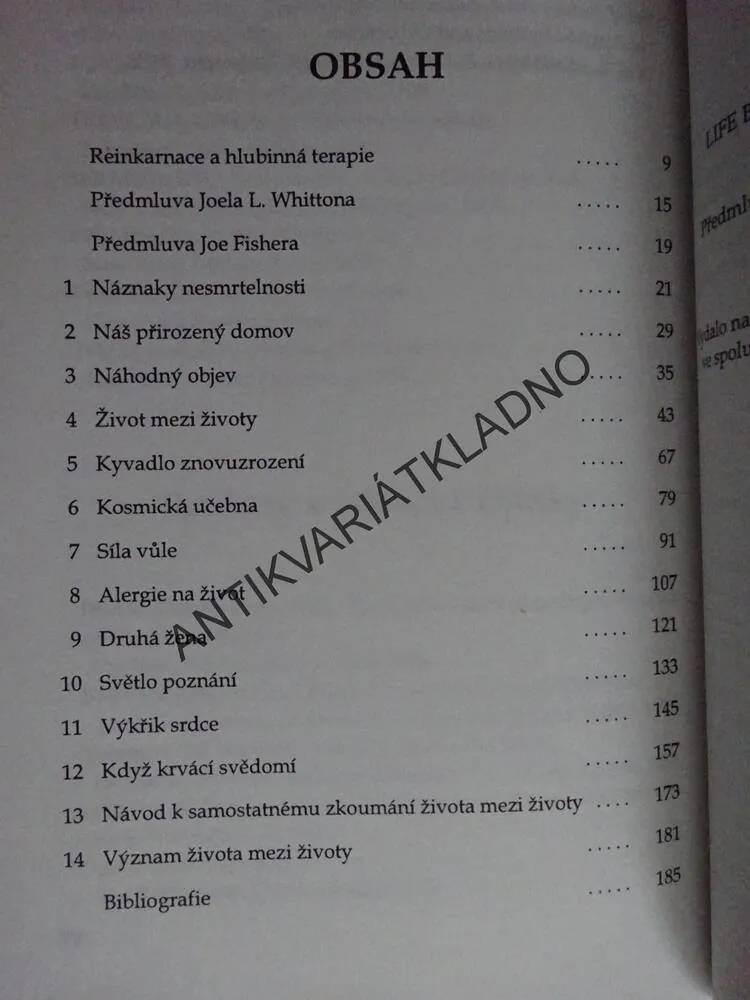 ŽIVOT MEZI ŽIVOTY, DR. JOEL L. WHITTON PHD, JOE FISHER, **an