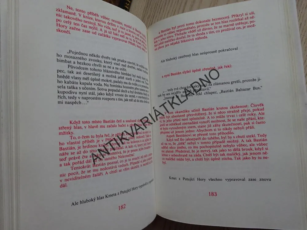 PŘÍBĚH, KTERÝ NIKDY NESKONČÍ, MICHAEL ENDE, **an