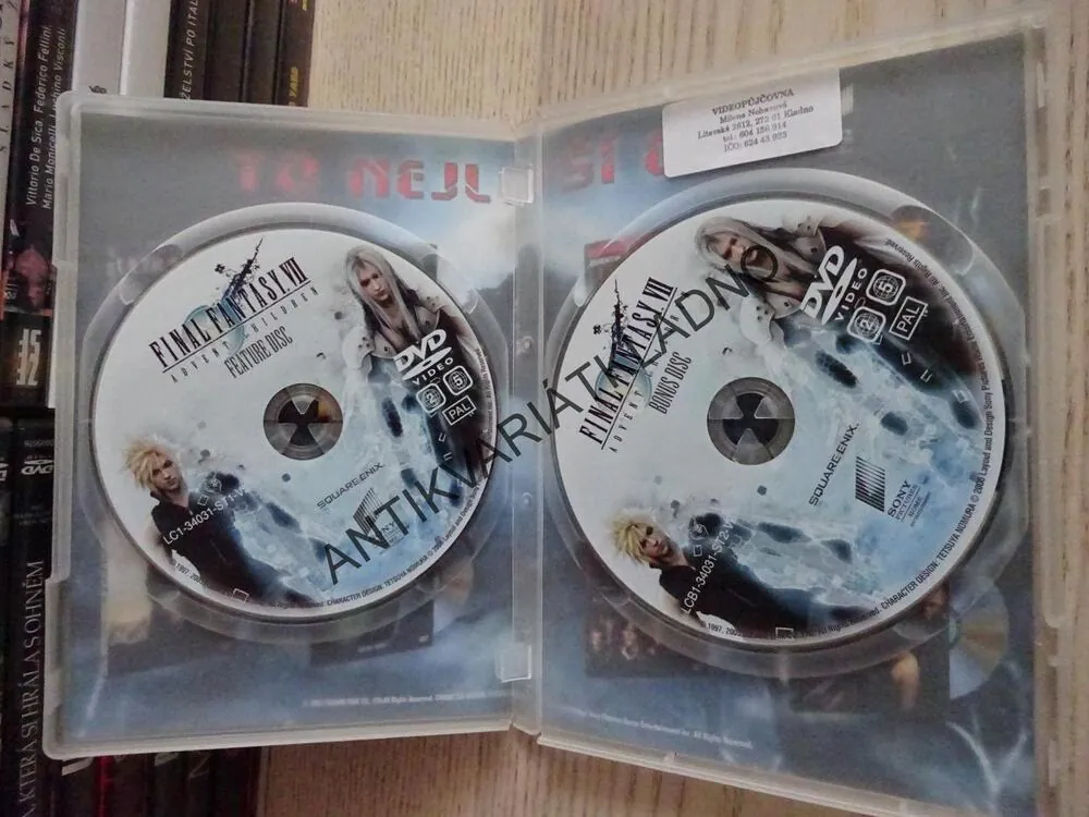 FINAL FANTASY VII, DVD FILM