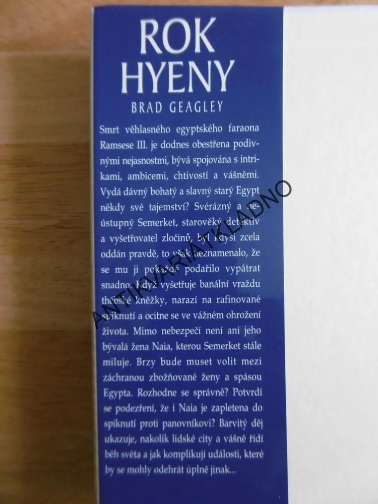 ROK HYENY, BRAD GEAGLEY, EGYPT FARAON, **an