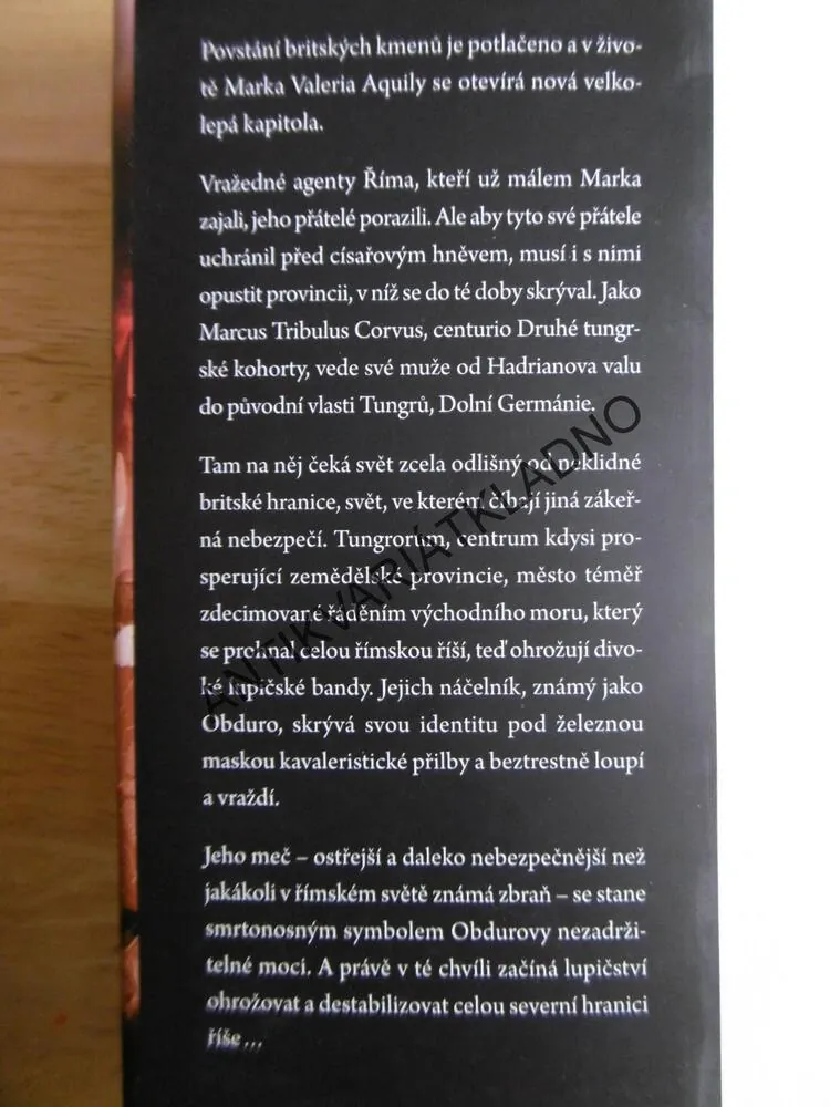 ŘÍMANÉ, LEOPARDÍ MEČ, ANTHONY RICHES,