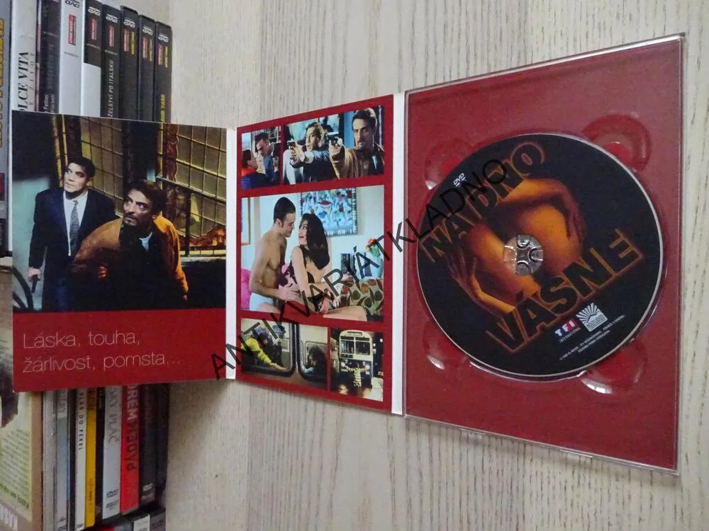 NA DNO VÁŠNĚ, DVD FILM