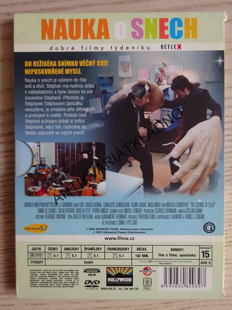 NAUKA O SNECH, DVD FILM