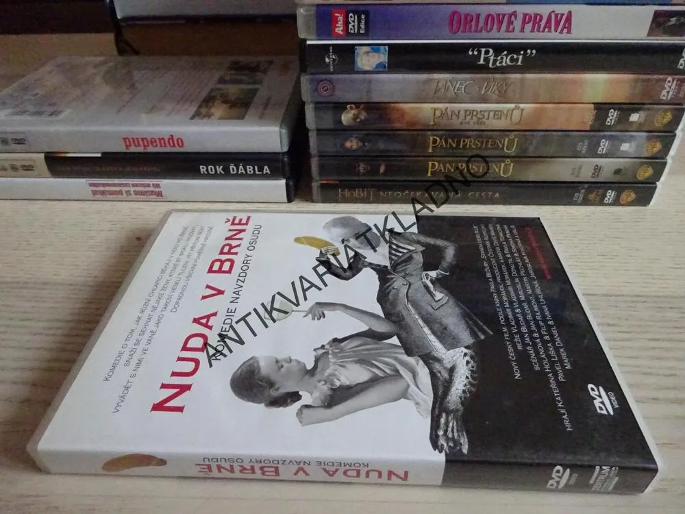 NUDA V BRNĚ, DVD FILM  ČR