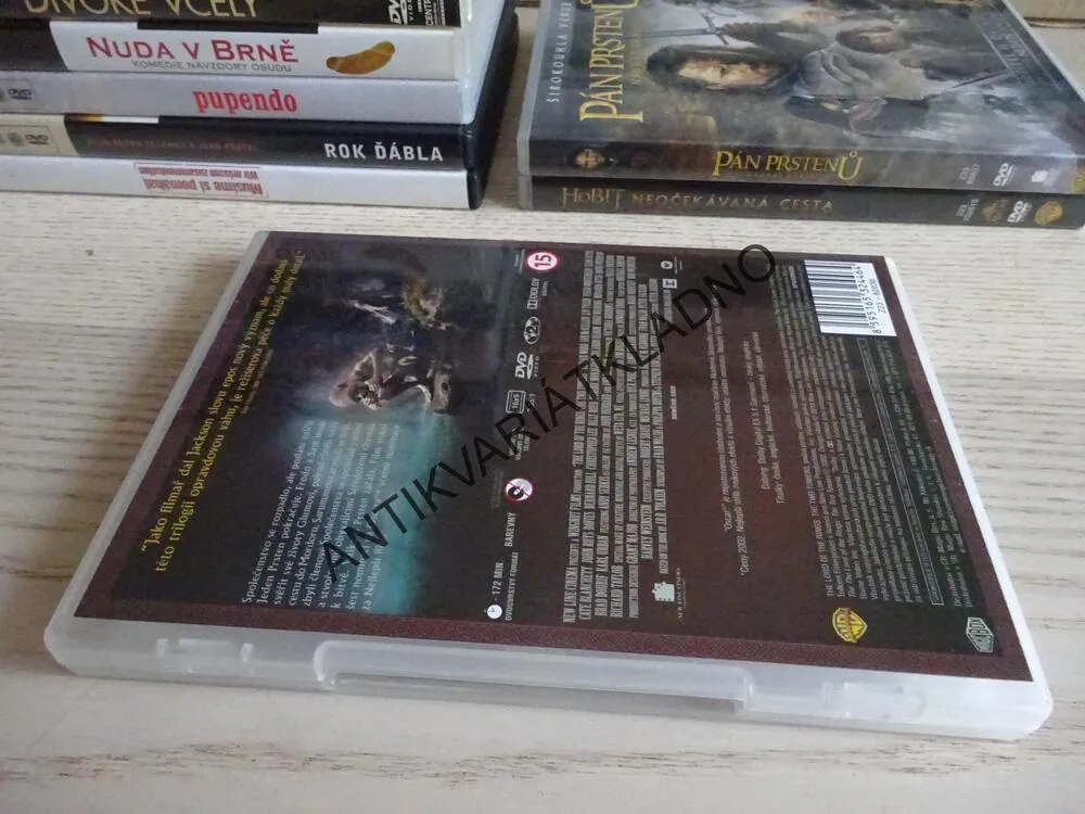 PÁN PRSTENŮ, DVĚ VĚŽE, DVD FILM