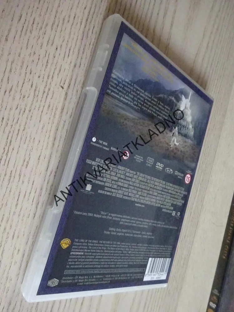 PÁN PRSTENŮ, NÁVRAT KRÁLE, DVD FILM