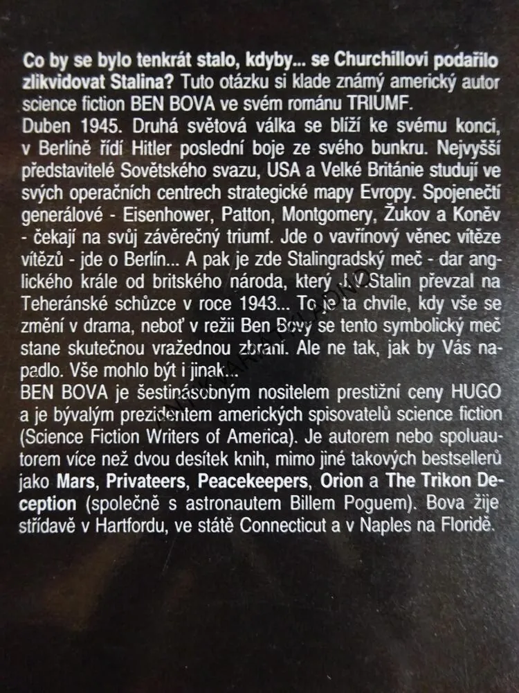 TRIUMF, BEN BOVA, **an