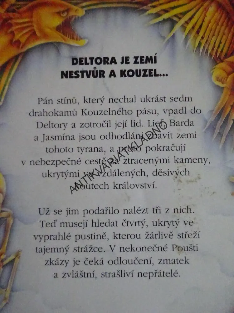 BÁJNÁ ZEMĚ DELTORA, ZEMĚ NESTVŮR A KOUZEL, EMILY RODDAOVÁ, **an