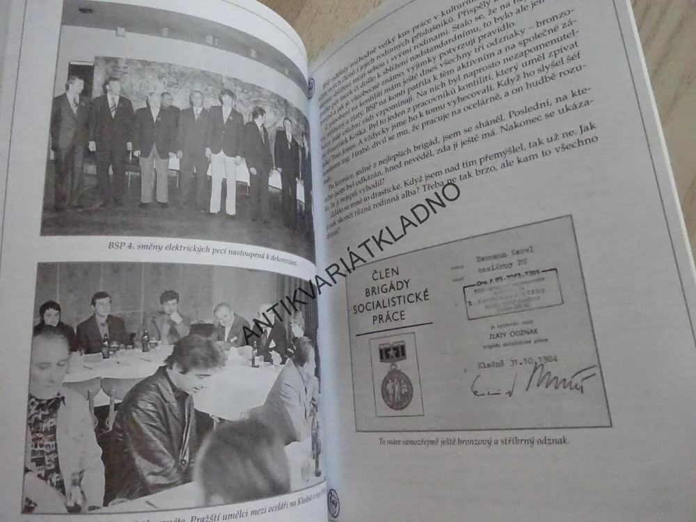 OCELÁRNA MÁ STŘEDISKOVÁ, POLDI - OCELÁRNA 2, KAREL NEUMANN - AUTOGRAM, **an
