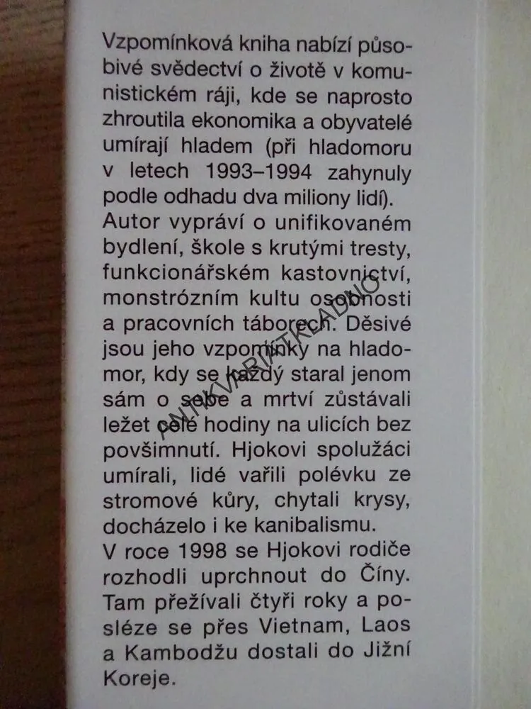 TADY JE RÁJ, HJOK KANG, **an