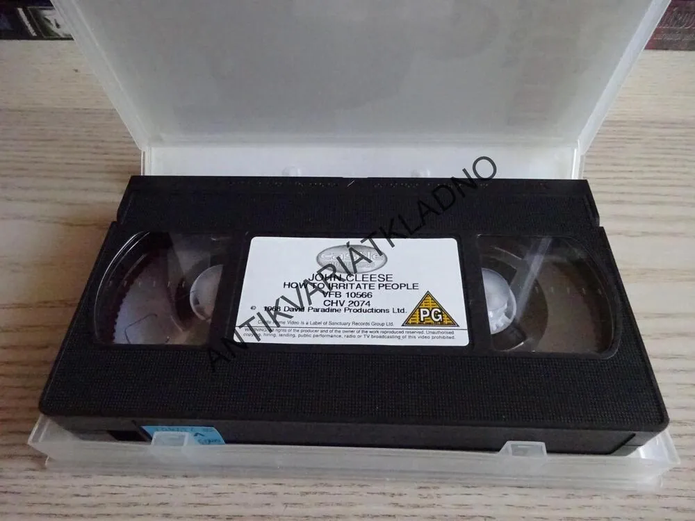 HOW TO IRRITATE PEOPLE, ANGLICKY, VHS