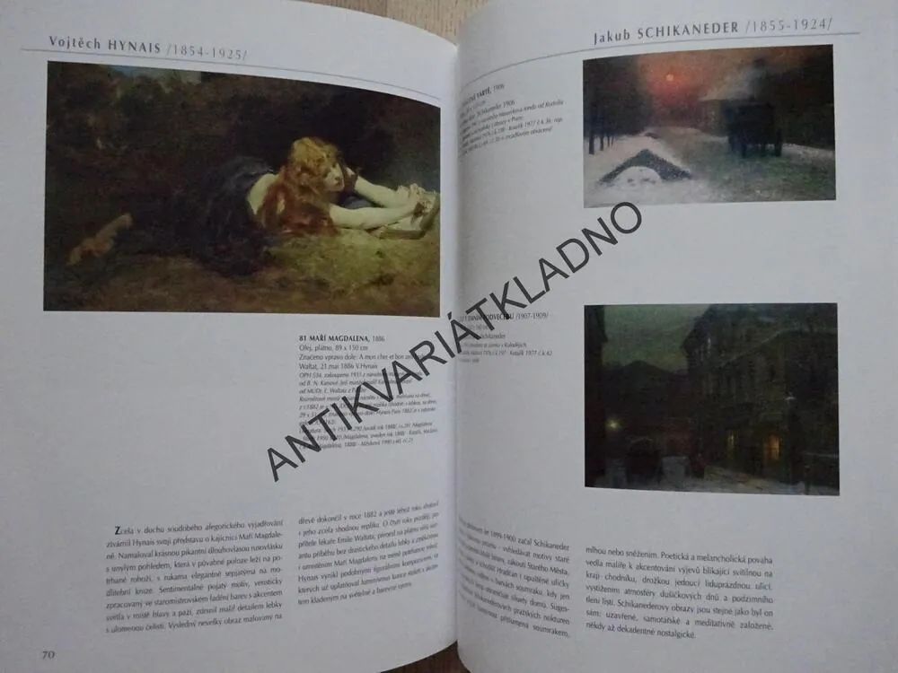 MISTROVSKÁ DÍLA ČESKÉHO MALÍŘSTVÍ 19. STOLETÍ ZE SBÍREK PRAŽSKÉHO HRADU, **an