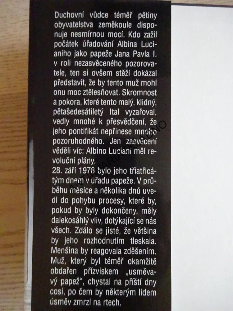 VE JMÉNU BOŽÍM, DAVID A. YALLOP, **an