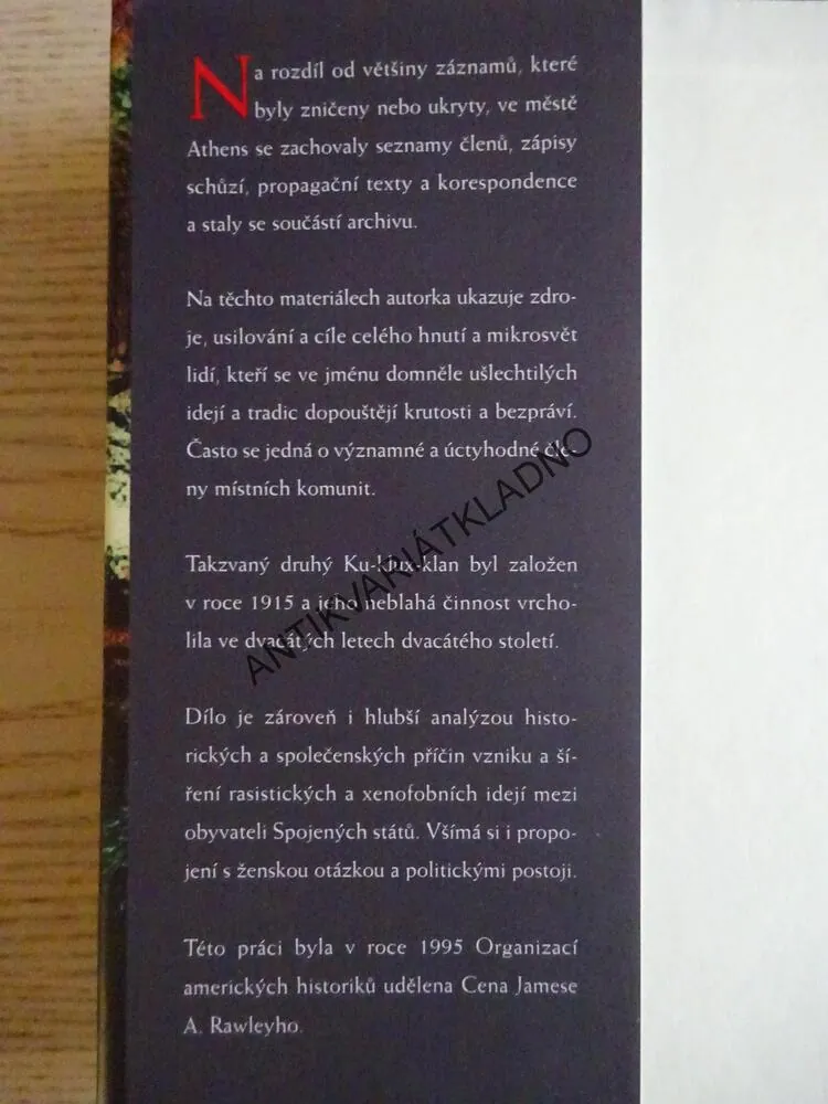 POD MASKOU UŠLECHTILOSTI, NANCY MACLEANOVÁ, **an