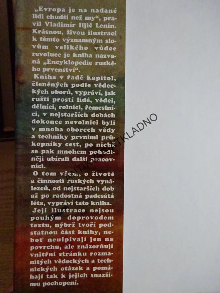 ENCYKLOPEDIE RUSKÉHO PRVENSTVÍ, **an