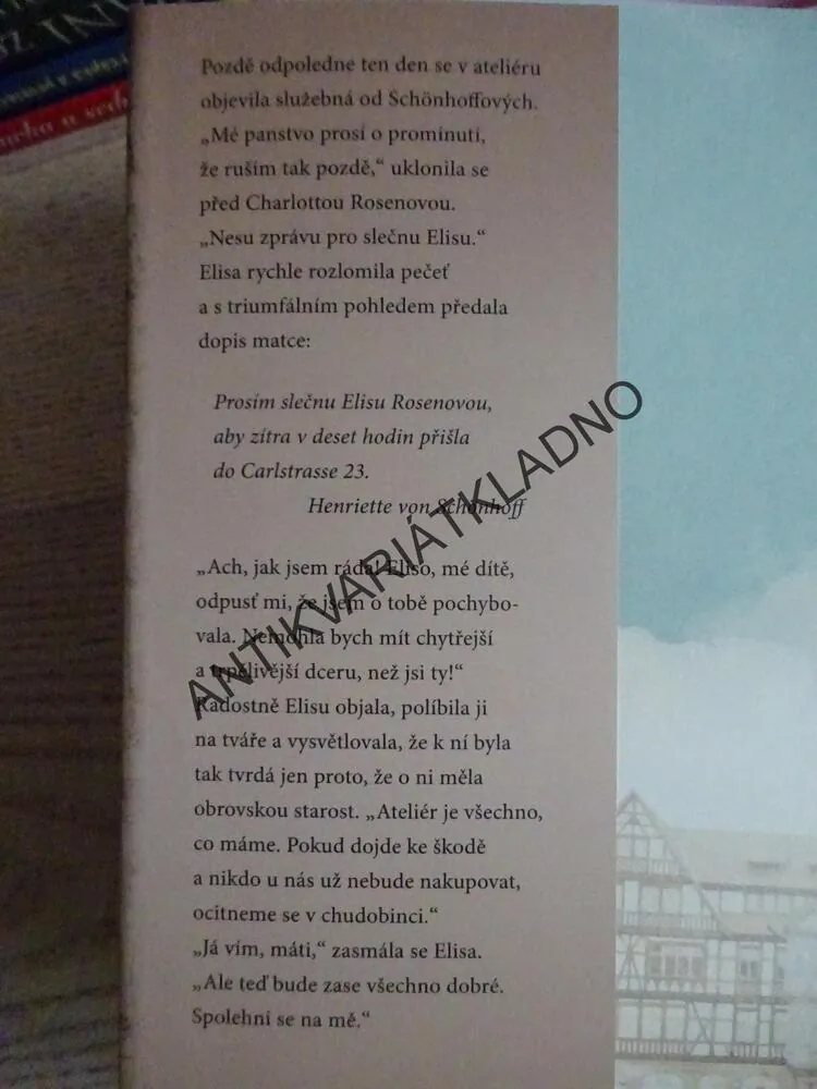 ATELIÉR ROSEN, ANNE JACOBSOVÁ ALIAS MARIE LAMBALLE, **an