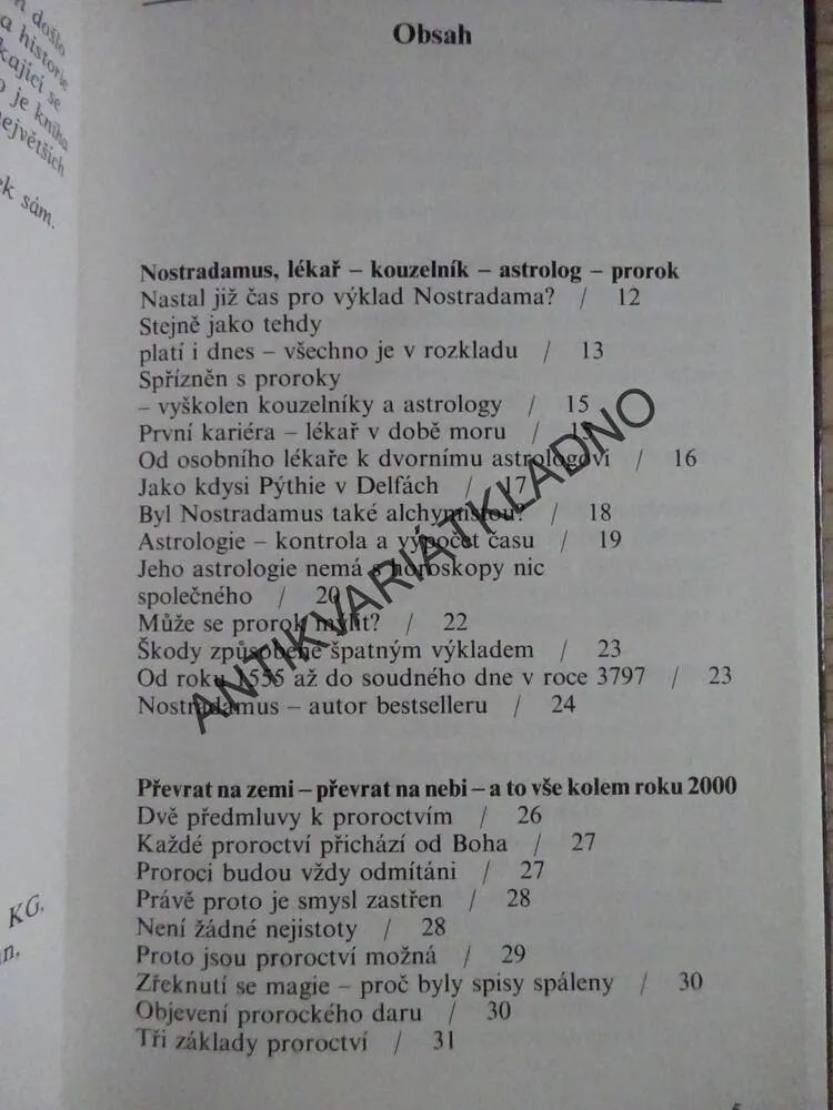 VELKÁ NOSTRADAMOVA PROROCTVÍ A JEJICH MODERNÍ VÝKLAD, VĚŠTBY DO ROKU 2050, KURT ALLGEIER, **an