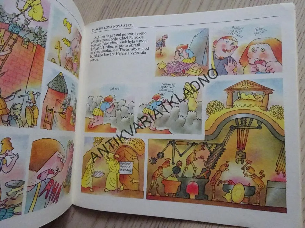ODYSSEOVA DOBRODRUŽSTVÍ V TROJSKÉ VÁLCE, AUGUSTA, HONZÁK, FILCÍK, 1989,