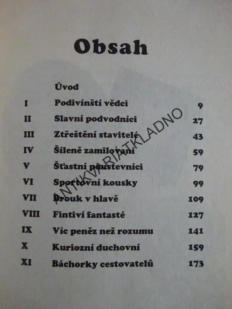 SVĚTOVÍ ZTŘEŠTĚNCI A BLÁZNI, MARGARET NICHOLASOVÁ, **an