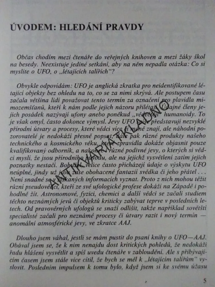 ODKRYTÁ TAJEMSTVÍ UFO, KAREL PACNER, **an