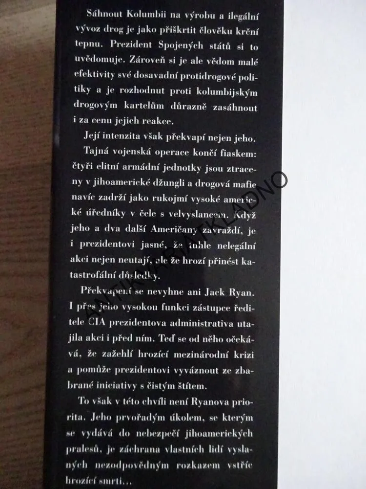 JASNÉ NEBEZPEČÍ, TOM CLANCY, **an