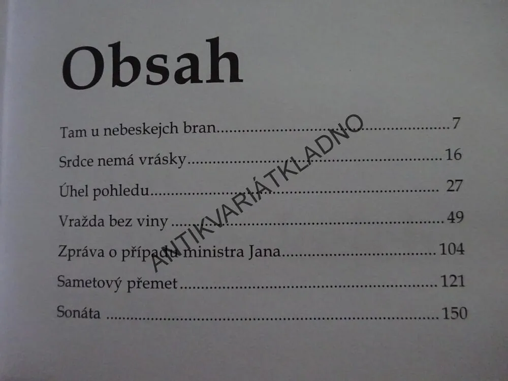VRAŽDA BEZ VINY, JAROSLAV HAIDLER, **an