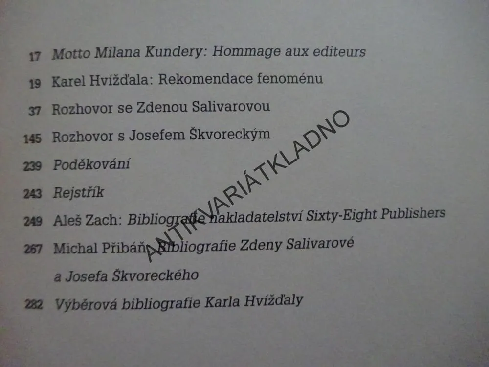 OPUSTÍŠ-LI MNE, NEZAHYNEŠ, KAREL HVÍŽĎALA, **an