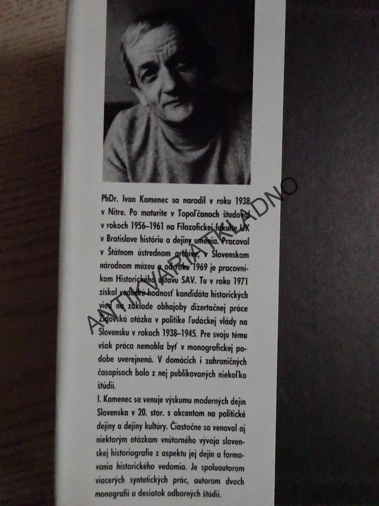PO STOPÁCH TRAGÉDIE, IVAN KAMENEC, **an