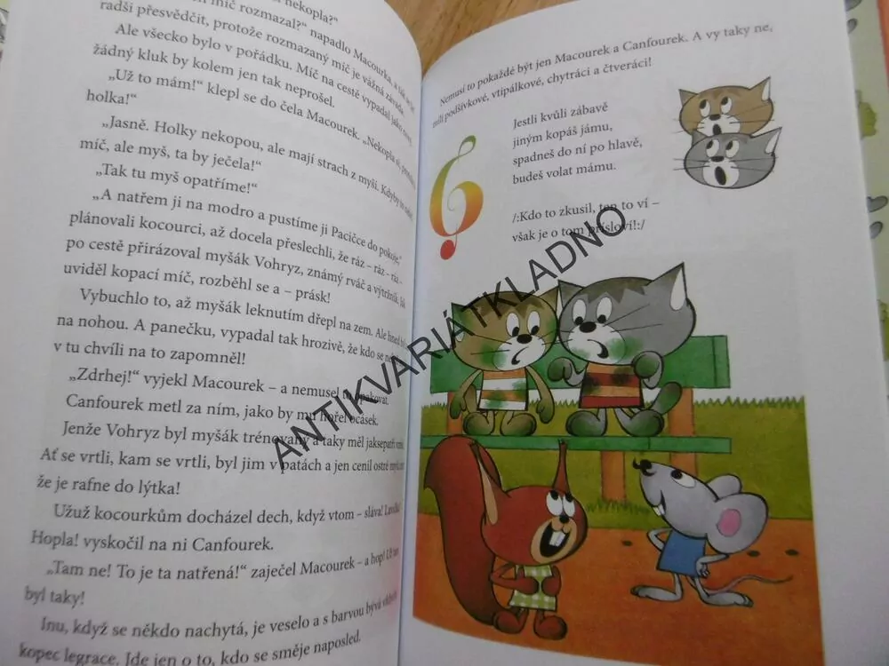 BYLA JEDNOU KOŤATA, ŠTÍPLOVÁ, VÁŇA, VEČERNÍČEK, **an