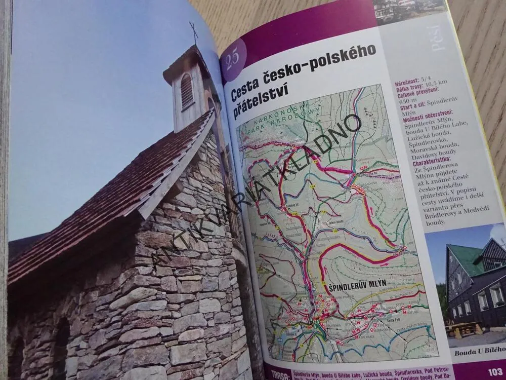 KRKONOŠE A PODKRKONOŠÍ, OTTŮV TURISTICKÝ PRŮVODCE, **an