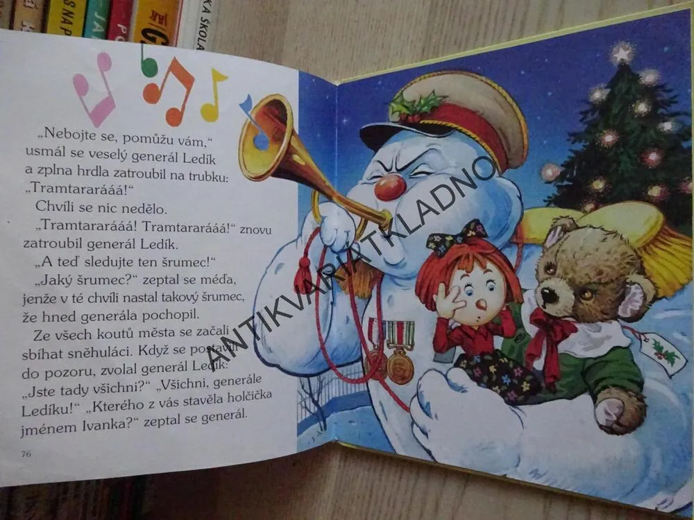 UČÍM SE ČÍST, ZMRZLINA PRO SNĚHULÁKA, **an