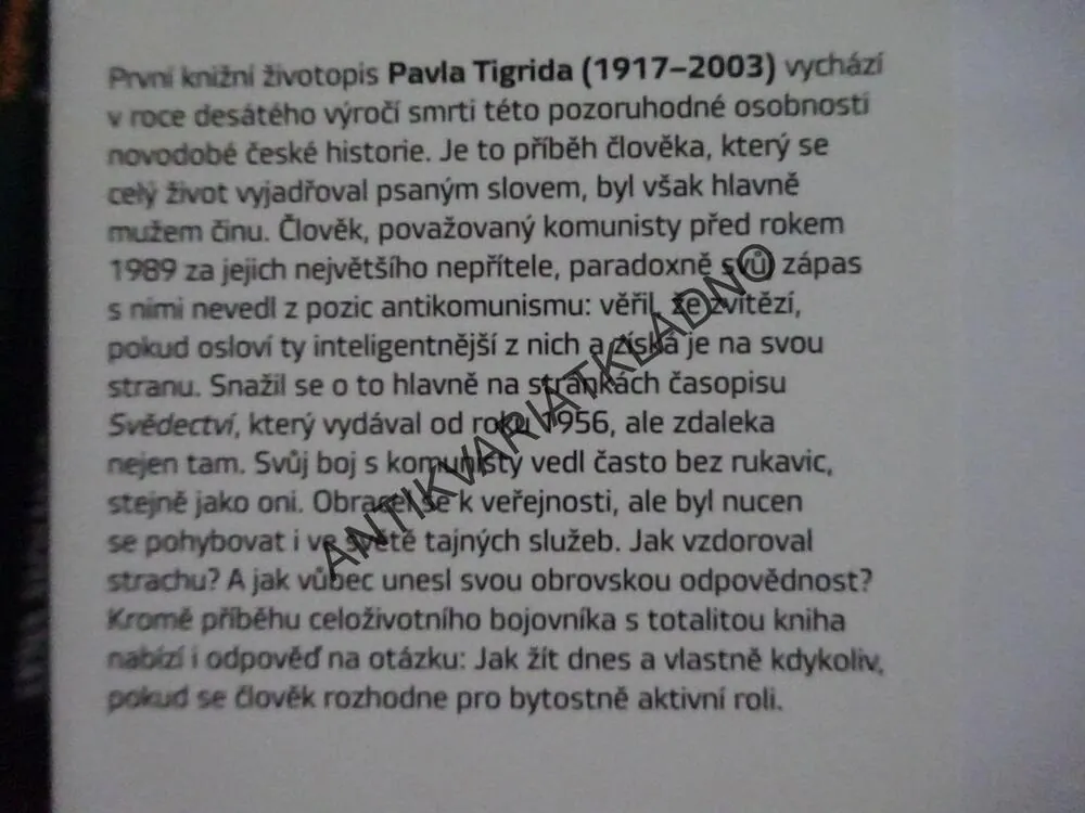 TIGRID, POPRVÉ, PAVEL KOSATÍK, **an