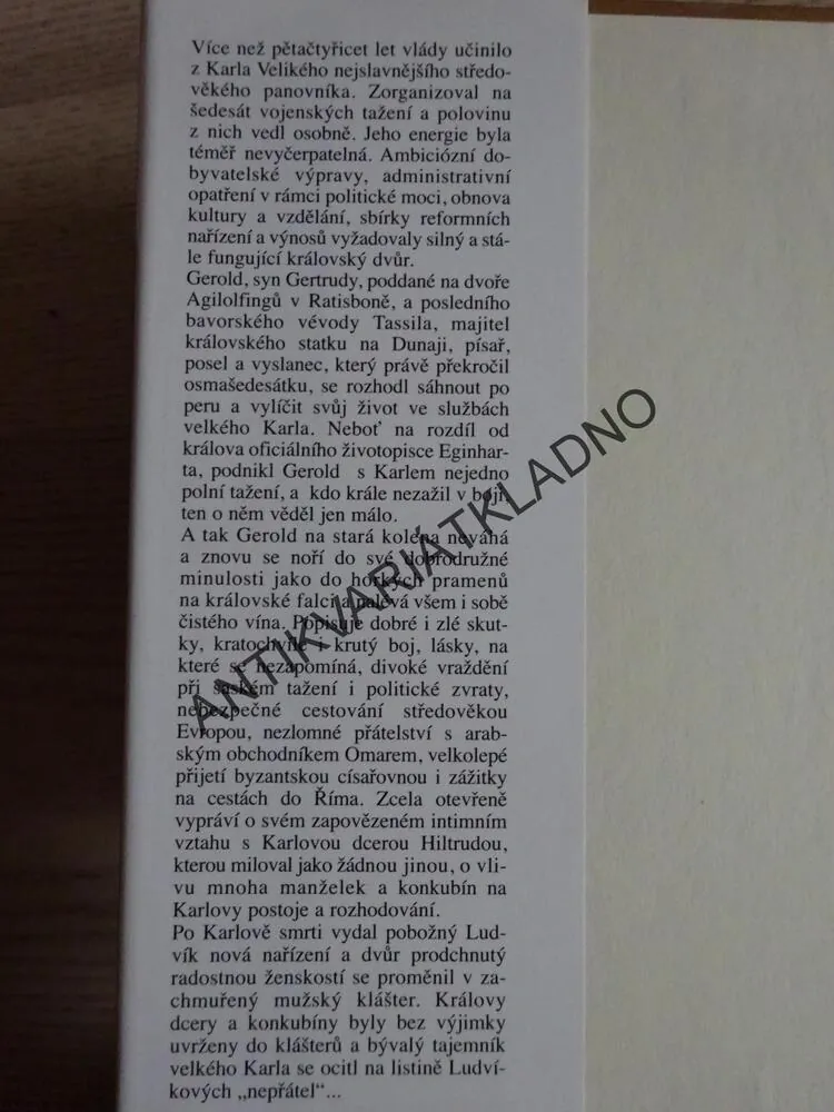 MŮJ CÍSAŘ, MŮJ PÁN, SIEGFRIED OBERMEIER, **an