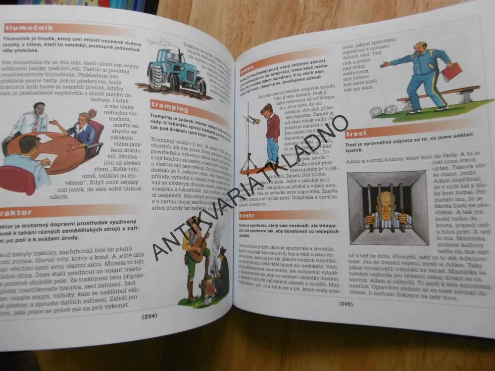VELKÁ DĚTSKÁ ENCYKLOPEDIE, BŘEZINOVÁ, STARÝ