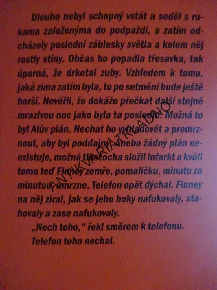 ČERNÝ TELEFON A DALŠÍ PŘÍBĚHY, JOE HILL, **an