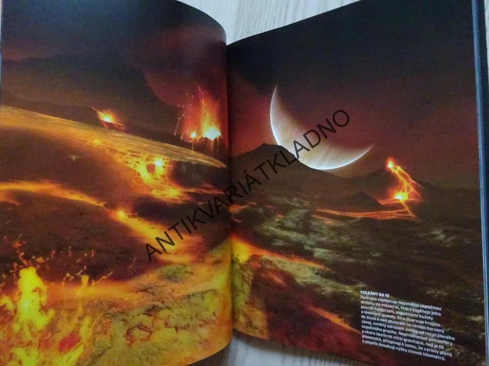 ATLAS VESMÍRU, SLUNEČNÍ SOUSTAVA, NATIONAL GEOGRAPHIC, **an
