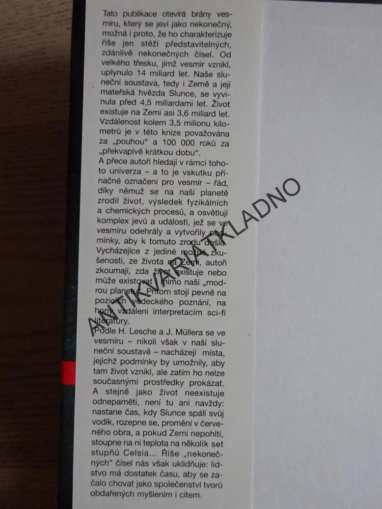 VELKÝ TŘESK, DRUHÉ DĚJSTVÍ, HARALD LESCH, JÖRN MÜLLER, **an