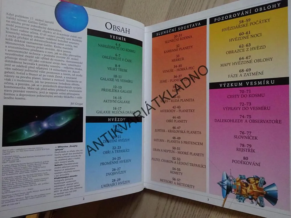ILUSTROVANÁ ENCYKLOPEDIE ASTRONOMIE, JACQUELINE MITTONOVÁ, SIMON MITTON, **an