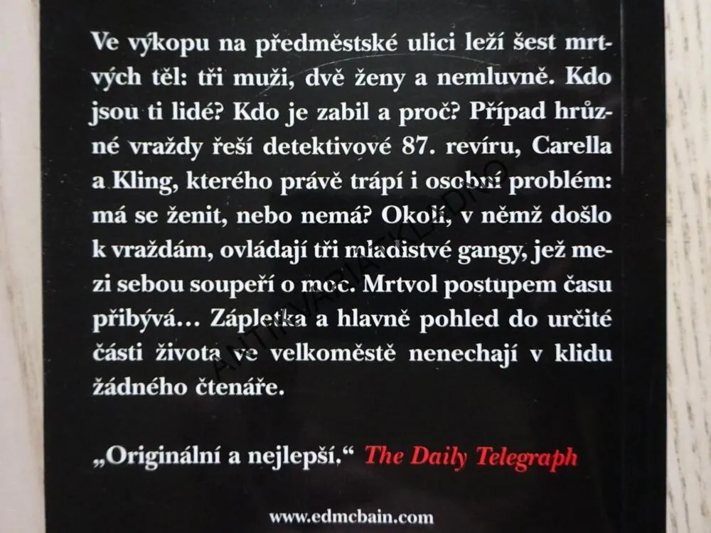 JEHO SLOVO JE ZÁKON, ED MCBAIN, **an