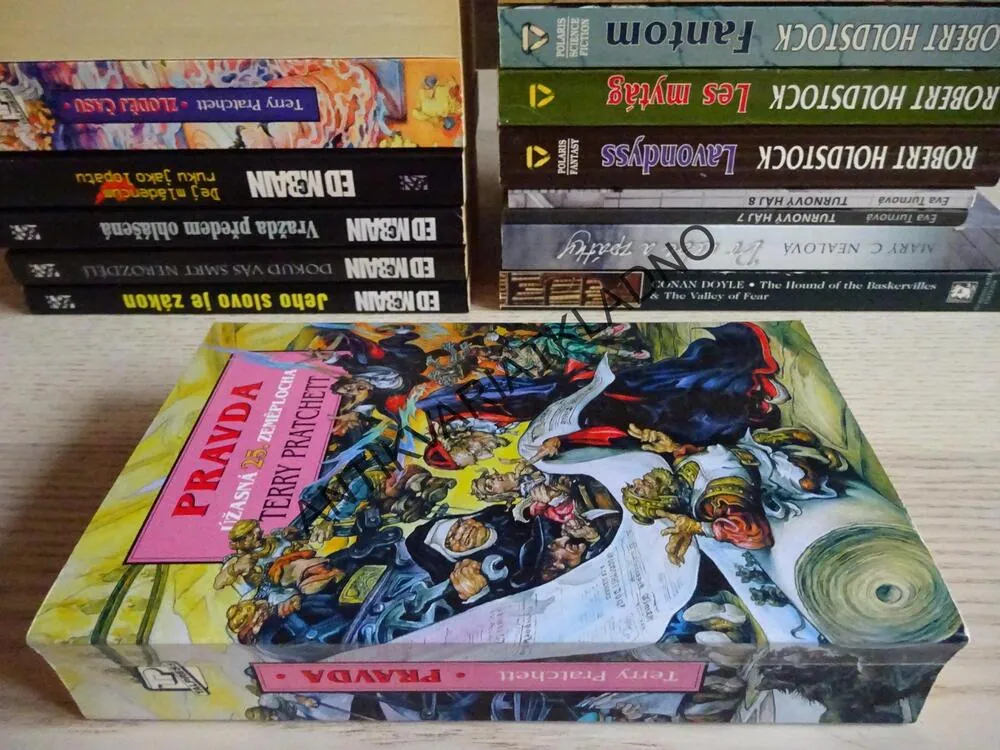 PRAVDA, ÚŽASNÁ 25. ZEMĚPLOCHA, TERRY PRATCHETT, **an