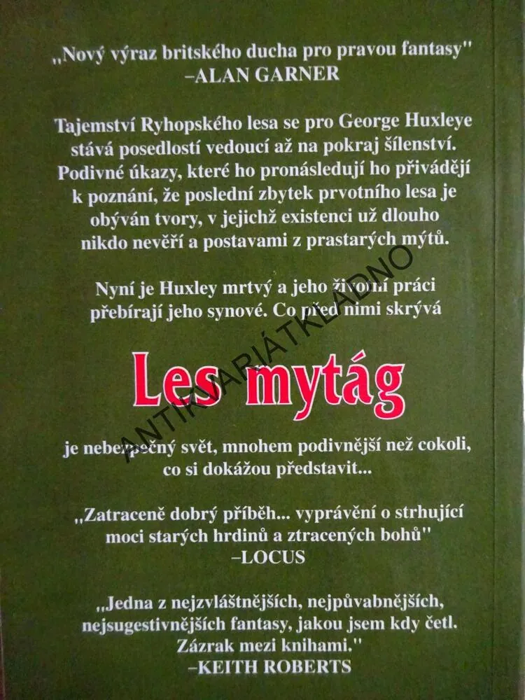 LES MYTÁG, ROBERT HOLDSTOCK, **an