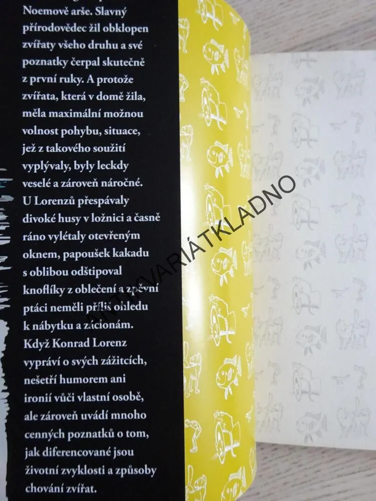 HOVOŘIL SE ZVĚŘÍ, S PTÁKY A RYBAMI, KONRAD LORENZ, **an